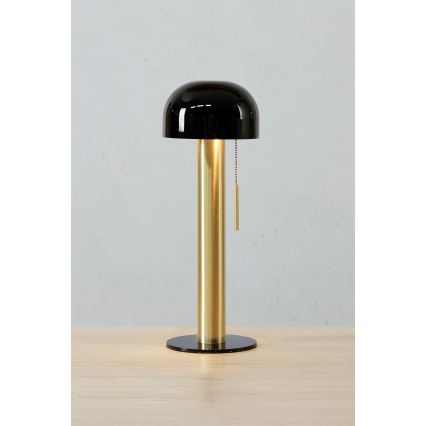 Markslöjd 108576 - Candeeiro de mesa COSTA 2xG9/18W/230V preto/dourada