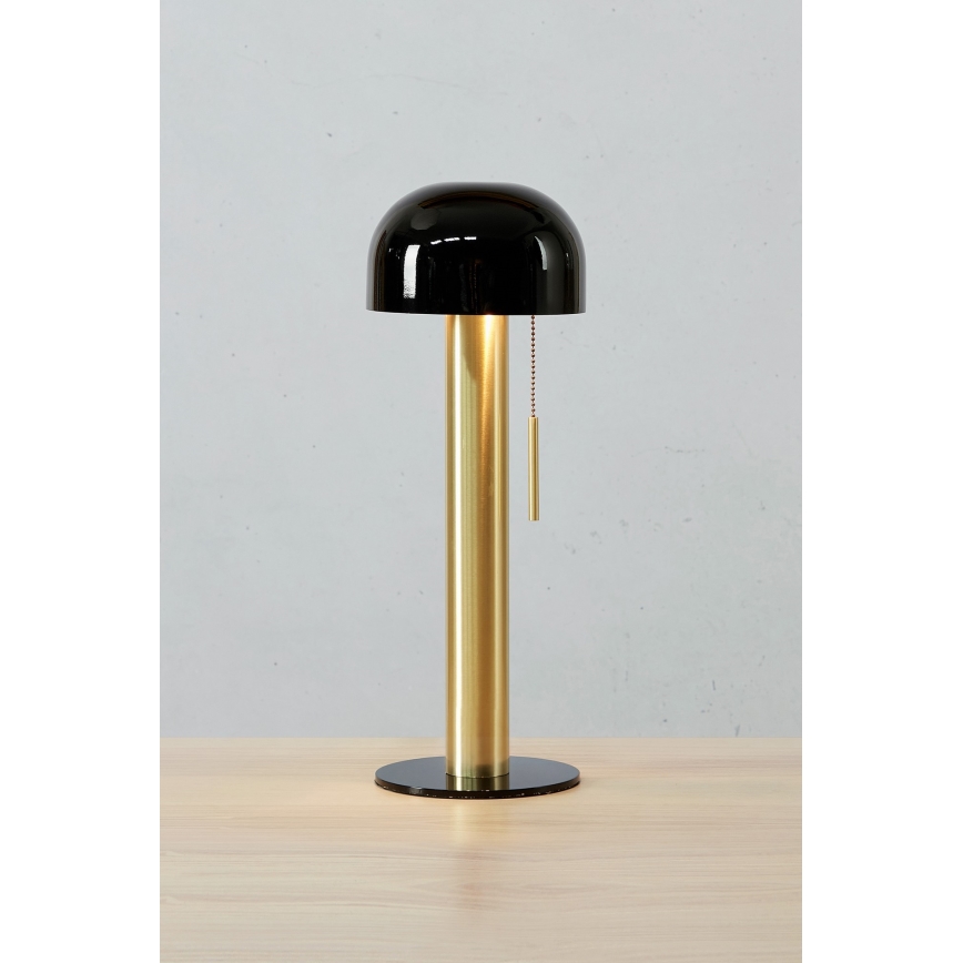 Markslöjd 108576 - Candeeiro de mesa COSTA 2xG9/18W/230V preto/dourada