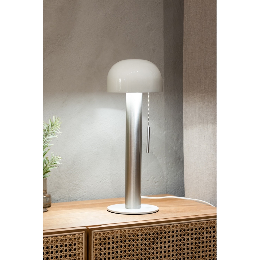 Markslöjd 108577 - Candeeiro de mesa COSTA 2xG9/18W/230V branco/cromado mate