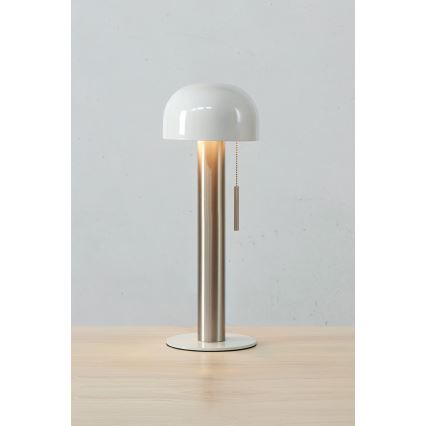 Markslöjd 108577 - Candeeiro de mesa COSTA 2xG9/18W/230V branco/cromado mate