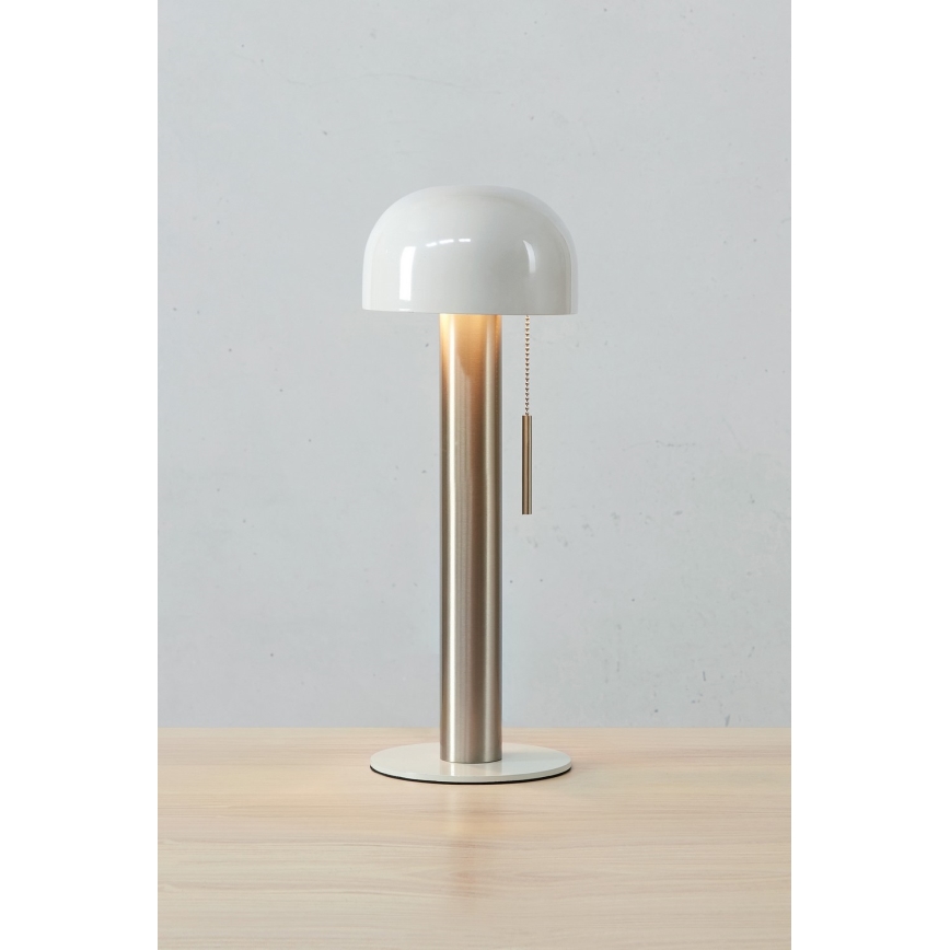 Markslöjd 108577 - Candeeiro de mesa COSTA 2xG9/18W/230V branco/cromado mate