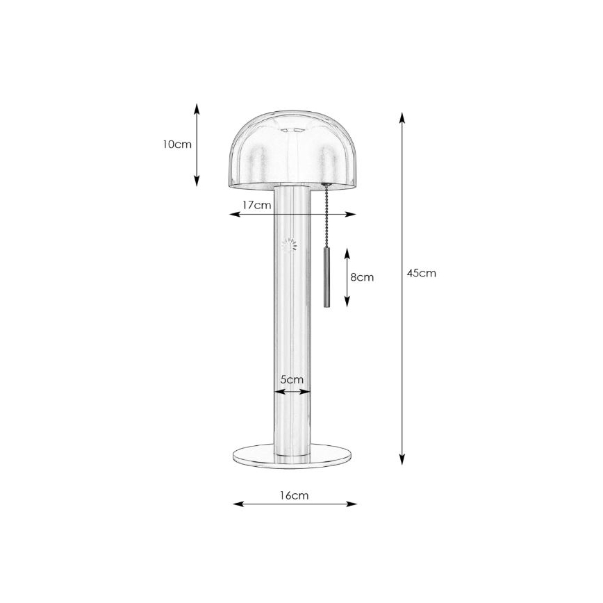 Markslöjd 108577 - Candeeiro de mesa COSTA 2xG9/18W/230V branco/cromado mate