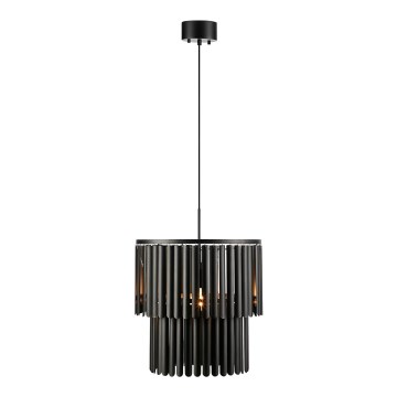 Markslöjd 108581 - Candelabro suspenso VIENTO 1xE27/40W/230V preto