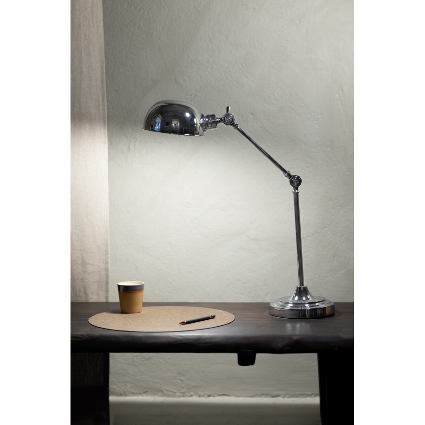 Markslöjd 108583 - Candeeiro de mesa PORTLAND 1xE27/40W/230V cromado brilhante