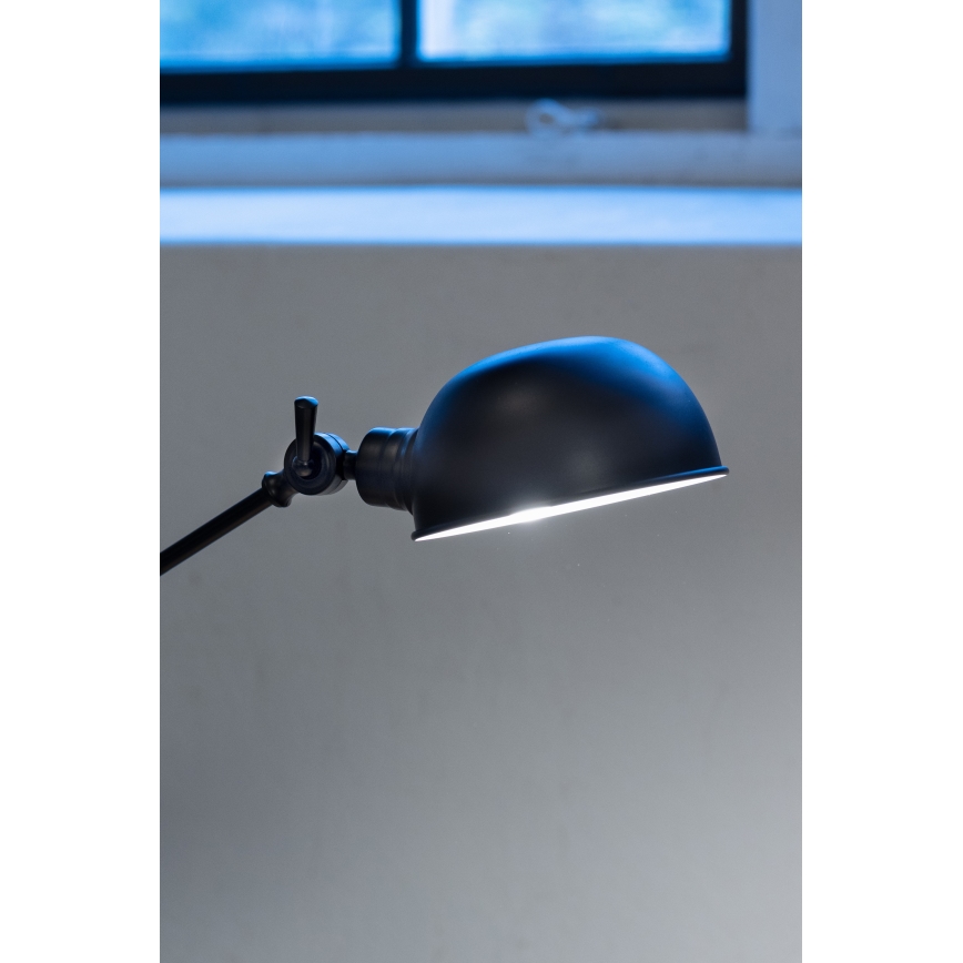 Markslöjd 108584 - Candeeiro de mesa PORTLAND 1xE27/40W/230V preto