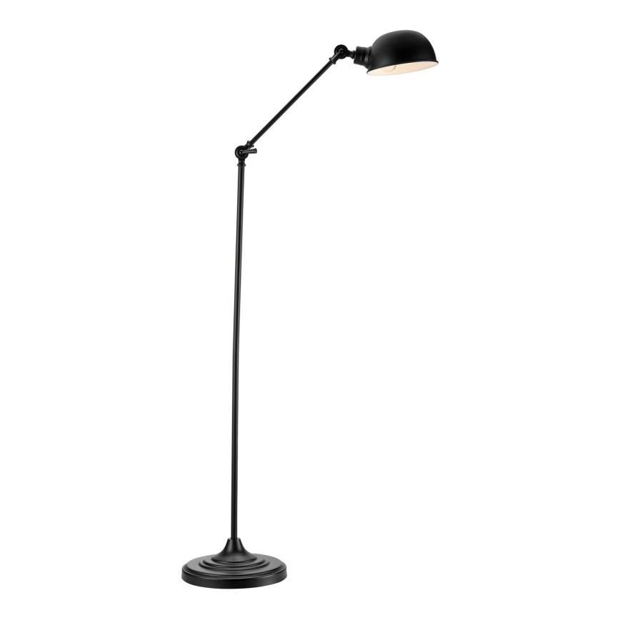 Markslöjd 108586 - Candeeiro de chão PORTLAND 1xE27/40W/230V preto