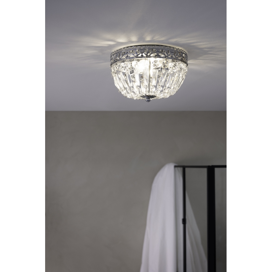 Markslöjd 108599 - Iluminação de teto ETIENNE 2xE14/40W/230V cromado brilhante