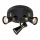 Markslöjd 108626 - Foco FOLIE 3xGU10/7W/230V preto/latão