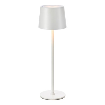 Markslöjd 108653- Candeeiro LED recarregável e regulável FIORE LED/2W/5V IP44 38cm branco