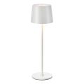 Markslöjd 108654 - Lâmpada recarregável LED dimmerizável FIORE LED/2W/5V IP44 38 cm branca