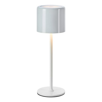 Markslöjd 108658 - Candeeiro recarregável com regulação de intensidade FILO LED/2W/5V IP44 30 cm branco