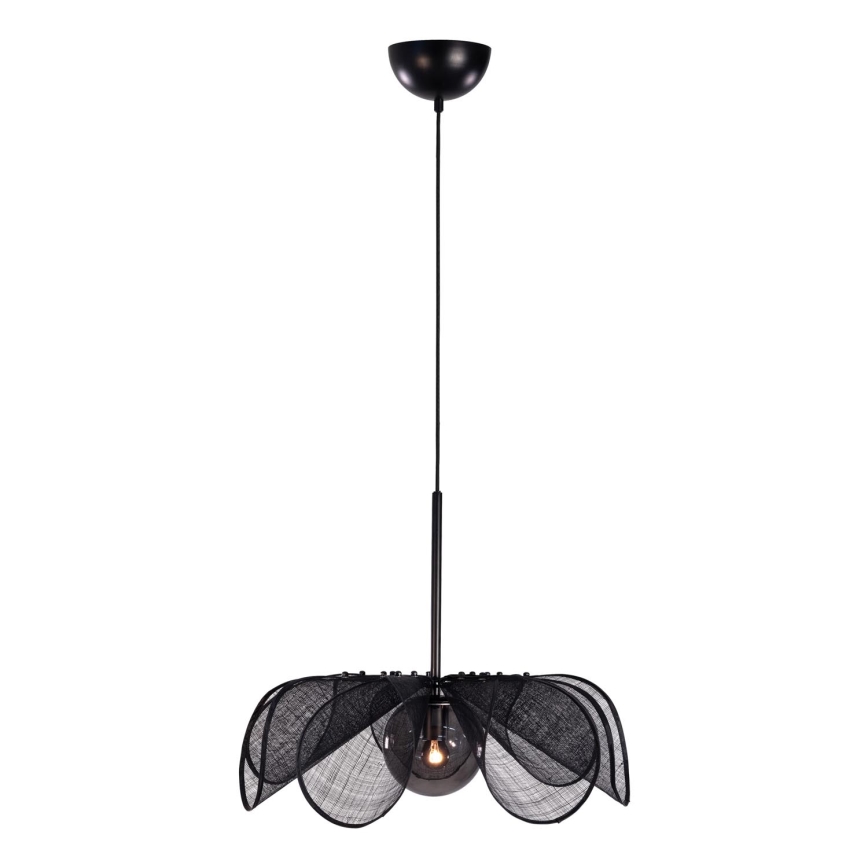 Markslöjd 108660 - Candeeiro suspenso STYRKA 1xE27/40W/230V diâmetro 63 cm preto