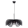 Markslöjd 108662 - Candeeiro suspenso STYRKA 1xE27/40W/230V diâmetro 75 cm preto