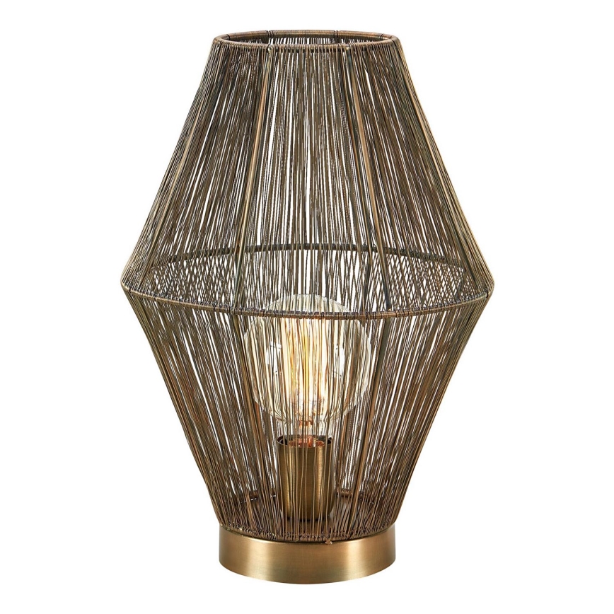 Markslöjd 108665 - Candeeiro de mesa CASA 1xE27/40W/230V latão