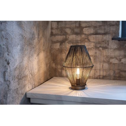 Markslöjd 108665 - Candeeiro de mesa CASA 1xE27/40W/230V latão