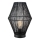Markslöjd 108666 - Candeeiro de mesa CASA 1xE27/40W/230V preto