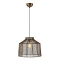 Markslöjd 108667 - Candeeiro suspenso CAPANNA 1xE27/40W/230V latão