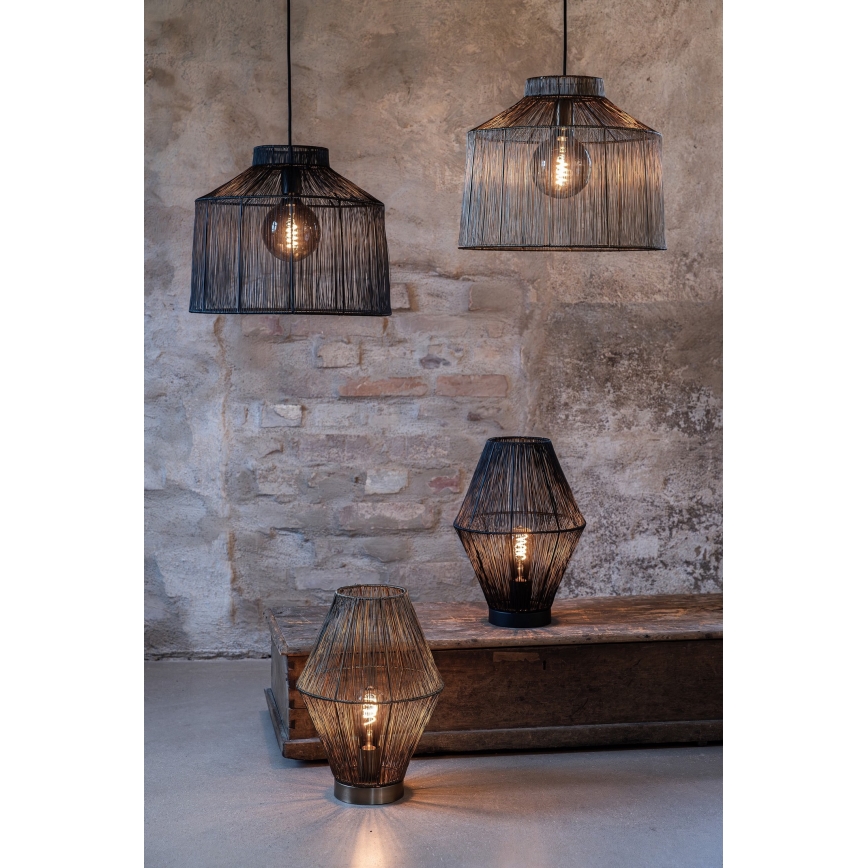 Markslöjd 108667 - Candeeiro suspenso CAPANNA 1xE27/40W/230V latão