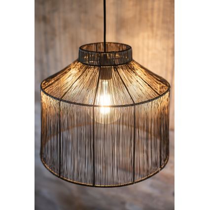 Markslöjd 108667 - Candeeiro suspenso CAPANNA 1xE27/40W/230V latão