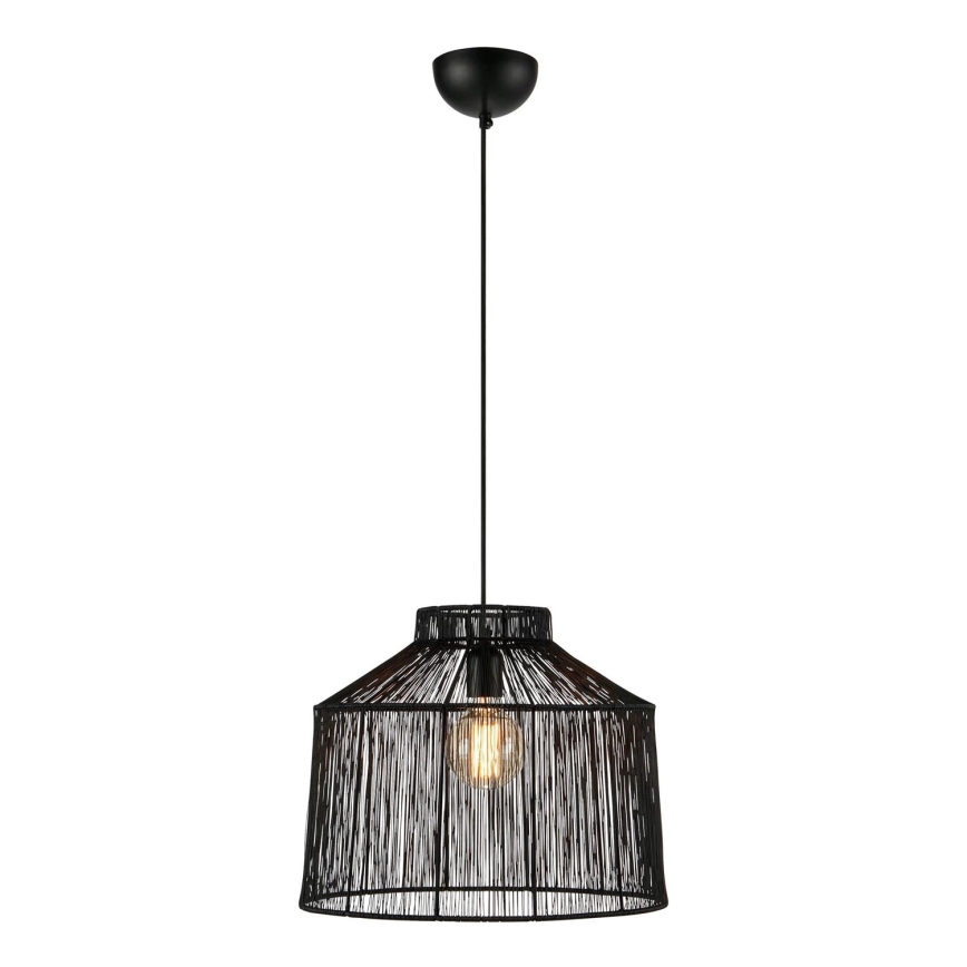 Markslöjd 108668 - Candeeiro suspenso CAPANNA 1xE27/40W/230V preto