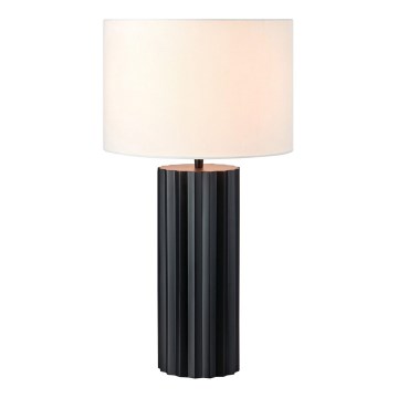 Markslöjd 108670 - Candeeiro de mesa HASHIRA 1xE27/40W/230V branco/preto