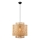 Markslöjd 108675 - Candeeiro suspenso STRATI 1xE27/40W/230V bege/bambu