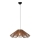 Markslöjd 108681 - Candeeiro suspenso NAMI 1xE27/40W/230V castanho