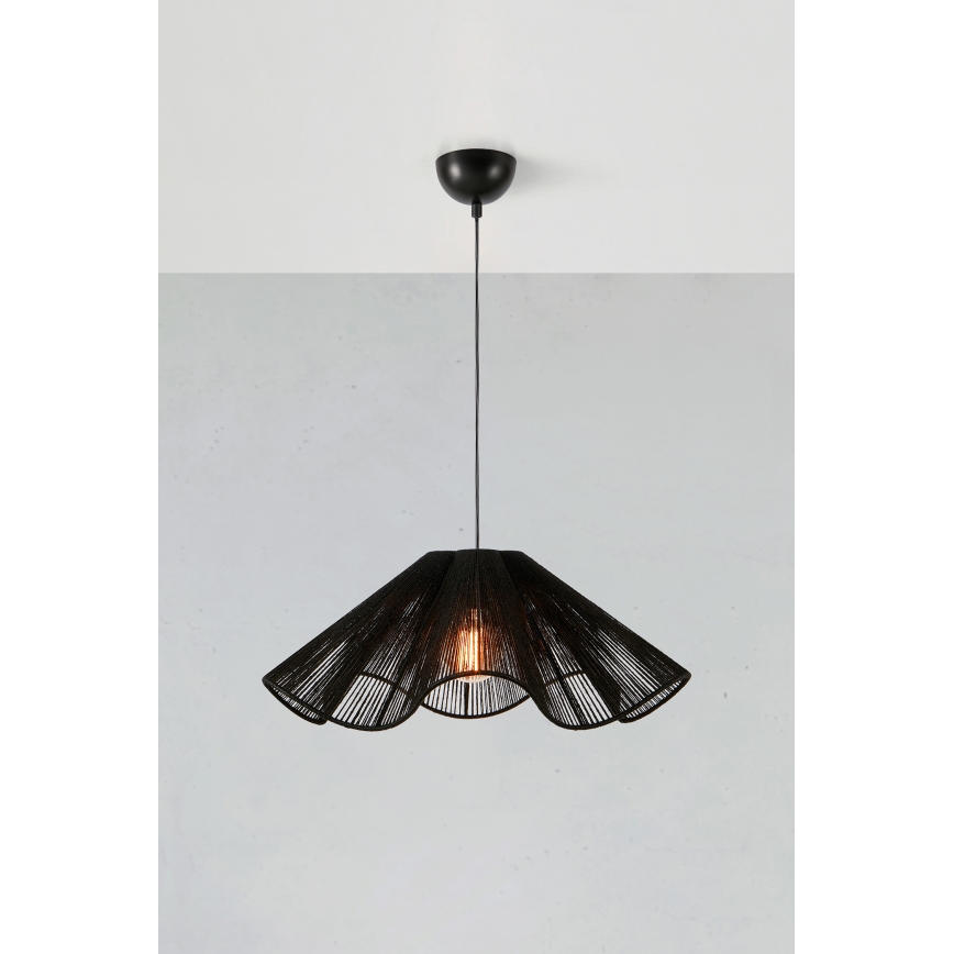 Markslöjd 108682 - Candeeiro suspenso NAMI 1xE27/40W/230V preto