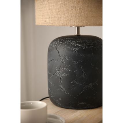 Markslöjd 108684 - Candeeiro de mesa MONTAGNA 1xE14/40W/230V 45 cm bege/preto