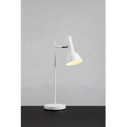 Markslöjd 108688 - Candeeiro de mesa METRO 1xE27/40W/230V branco