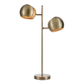 Markslöjd 108692 - Candeeiro de mesa EDGAR 2xE14/40W/230V dourado