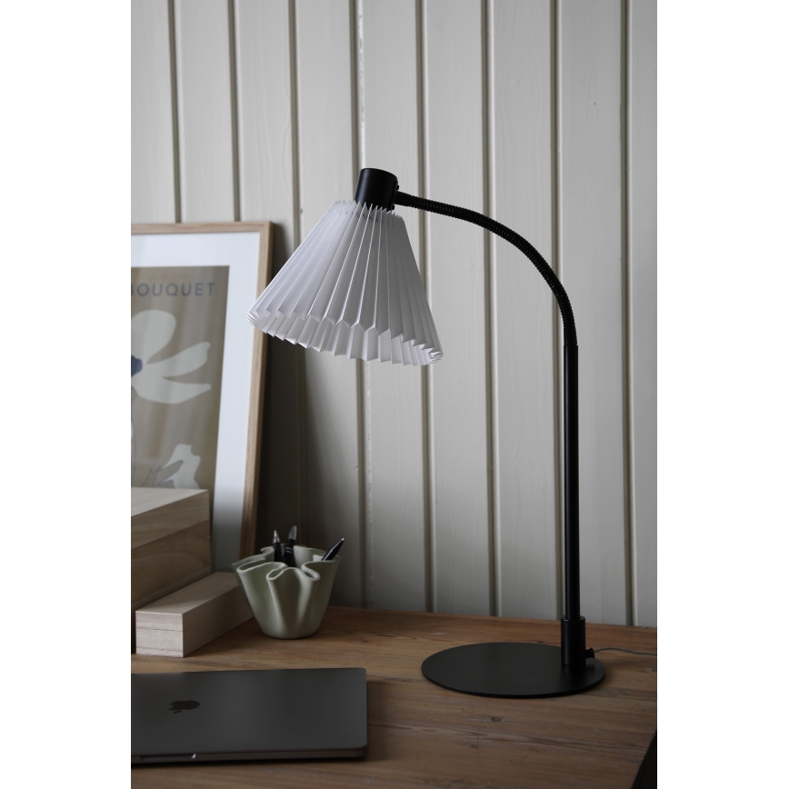 Markslöjd 108697 - Candeeiro de mesa MIRA 1xE14/40W/230V preto/branco