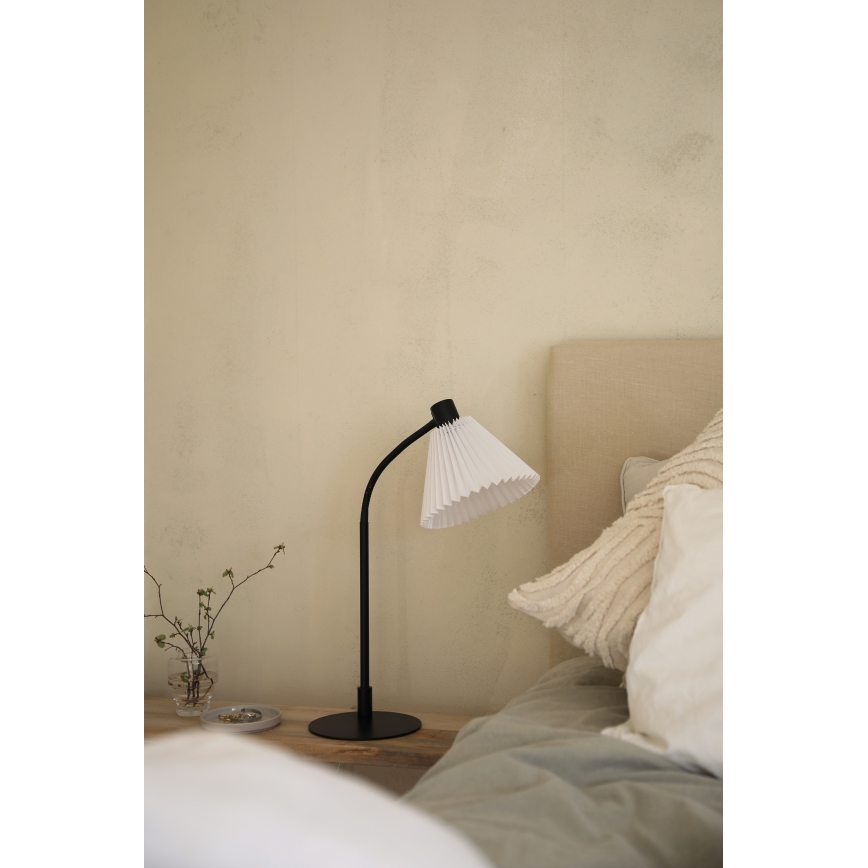 Markslöjd 108697 - Candeeiro de mesa MIRA 1xE14/40W/230V preto/branco