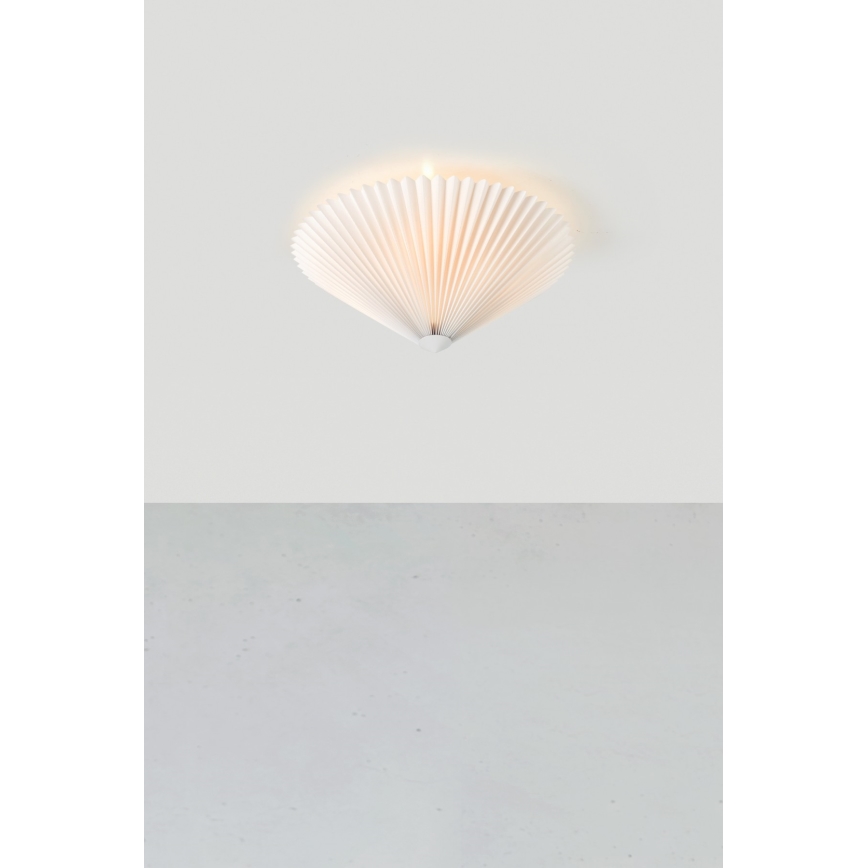 Markslöjd 108702 - Iluminação de teto PLISADO 3xE14/40W/230V diâmetro 50 cm branco