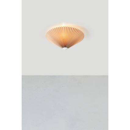 Markslöjd 108704 - Iluminação de teto PLISADO 3xE14/40W/230V diâmetro 42 cm bege