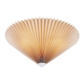 Markslöjd 108705 - Iluminação de teto PLISADO 3xE14/40W/230V diâmetro 50 cm bege