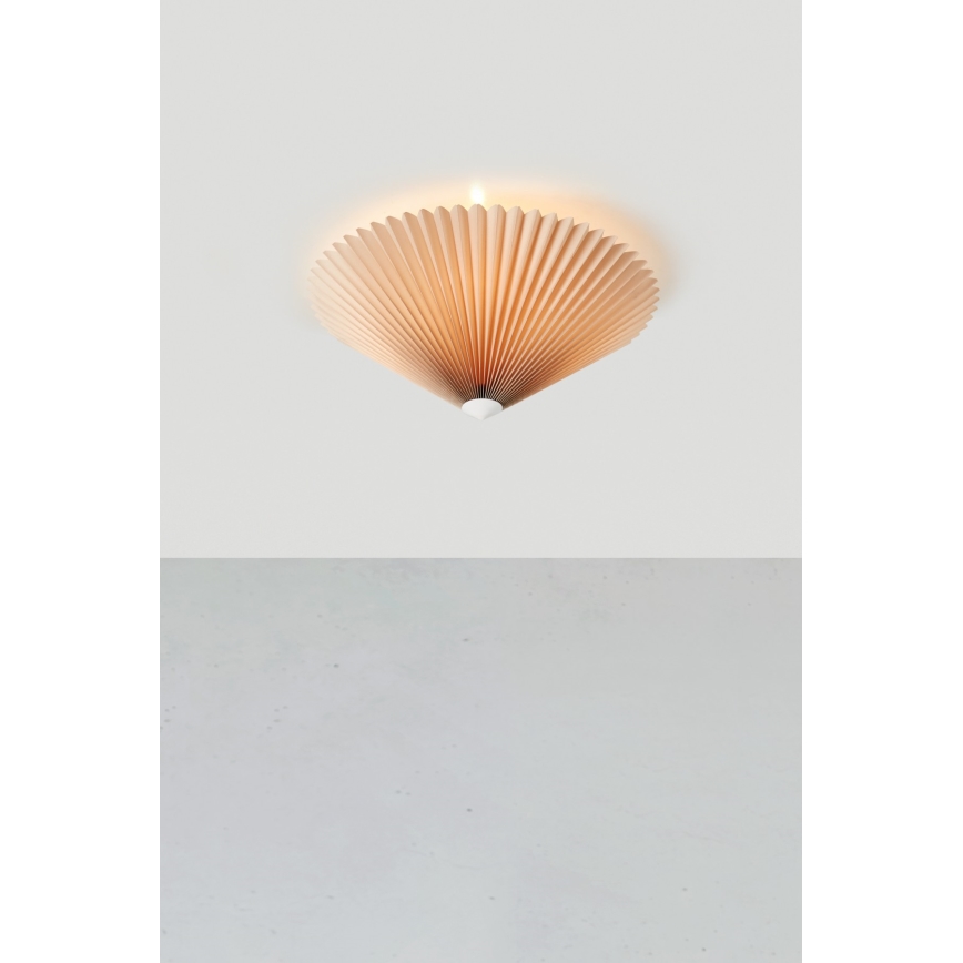 Markslöjd 108705 - Iluminação de teto PLISADO 3xE14/40W/230V diâmetro 50 cm bege