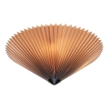 Markslöjd 108707 - Iluminação de teto PLISADO 3xE14/40W/230V diâmetro 42 cm cinzento