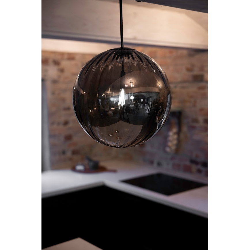 Markslöjd 108762 - Candeeiro suspenso FENGARI 1xE14/40W/230V preto