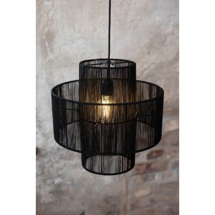 Markslöjd 108766 - Candeeiro suspenso SOGA 1xE27/40W/230V preto