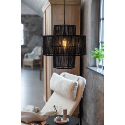 Markslöjd 108766 - Candeeiro suspenso SOGA 1xE27/40W/230V preto