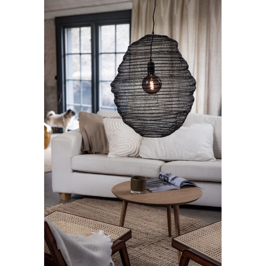 Markslöjd 108772 - Candeeiro suspenso TAZZA 1xE27/40W/230V preto