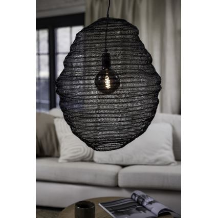 Markslöjd 108772 - Candeeiro suspenso TAZZA 1xE27/40W/230V preto