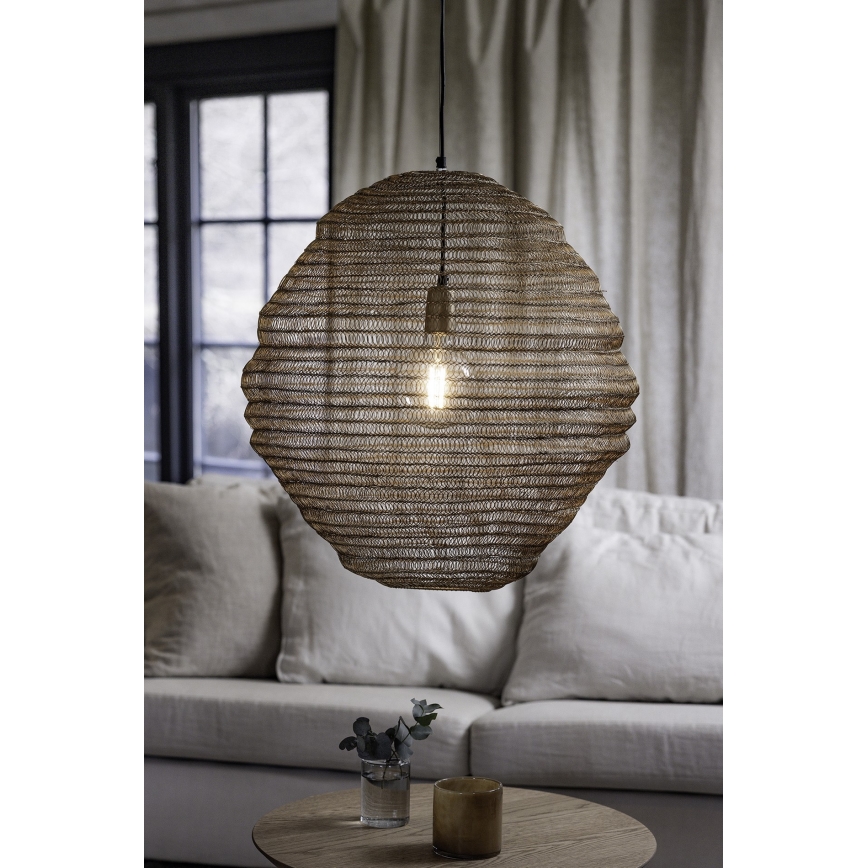 Markslöjd 108773 - Candeeiro suspenso TAZZA 1xE27/40W/230V dourado