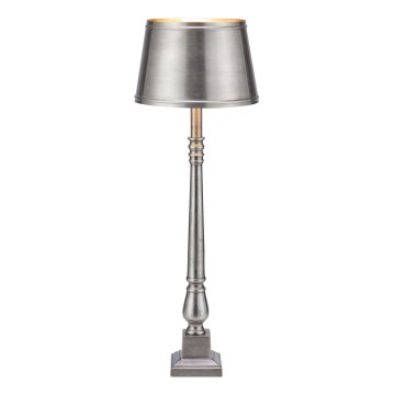 Markslöjd 108775 - Candeeiro de mesa METALLO 1xE27/40W/230V cromado mate