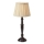 Markslöjd 108776 - Candeeiro de mesa CHOCOLAT 1xE27/40W/230V castanho/bege