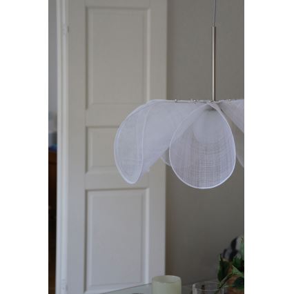 Markslöjd 108818 - Candeeiro suspenso STYRKA 1xE27/40W/230V diâmetro 75 cm branco