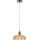 Markslöjd 108858 - Candeeiro suspenso KURAGE 1xE27/40W/230V latão/fumado bege
