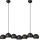 Markslöjd 108860 - Candeeiro suspenso CUPOLO 7xE14/40W/230V preto