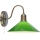 Markslöjd 108866 - Candeeiro de parede VELA 1xE27/40W/230V latão/verde